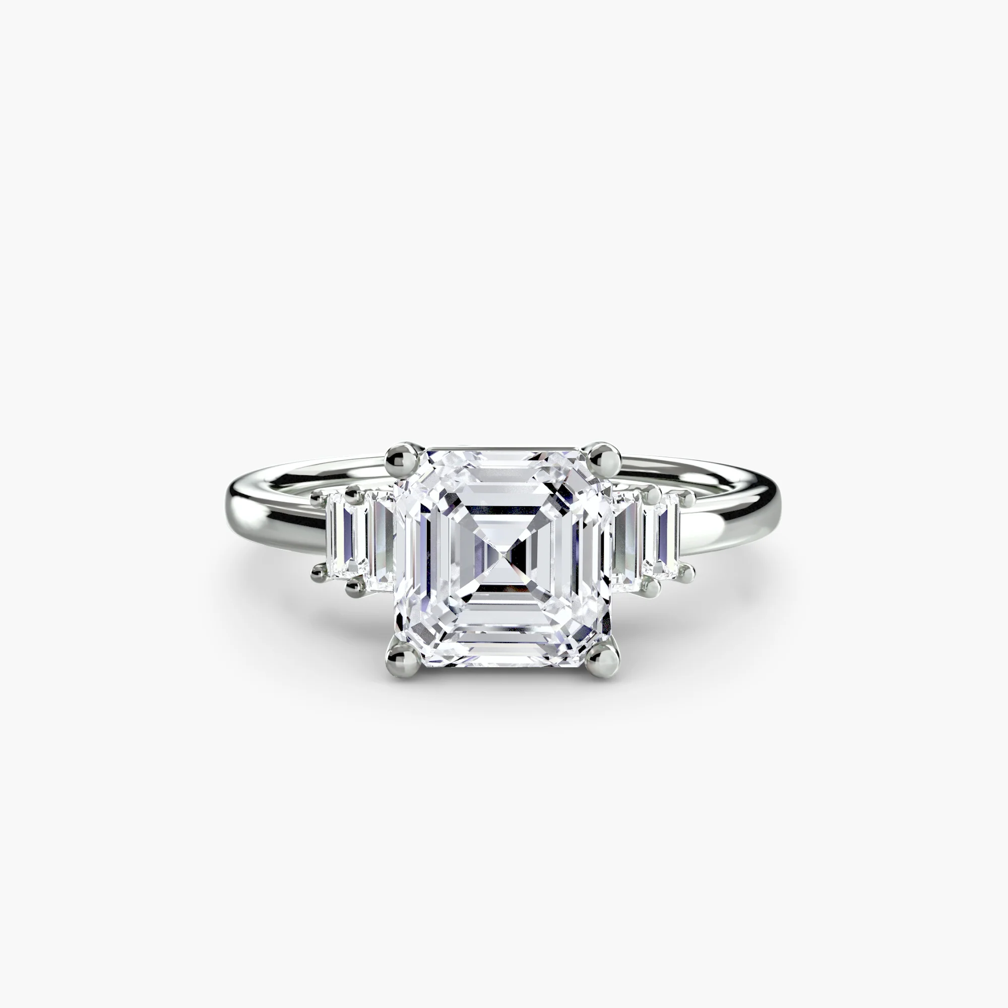Baguette Accent Solitaire - Image 10