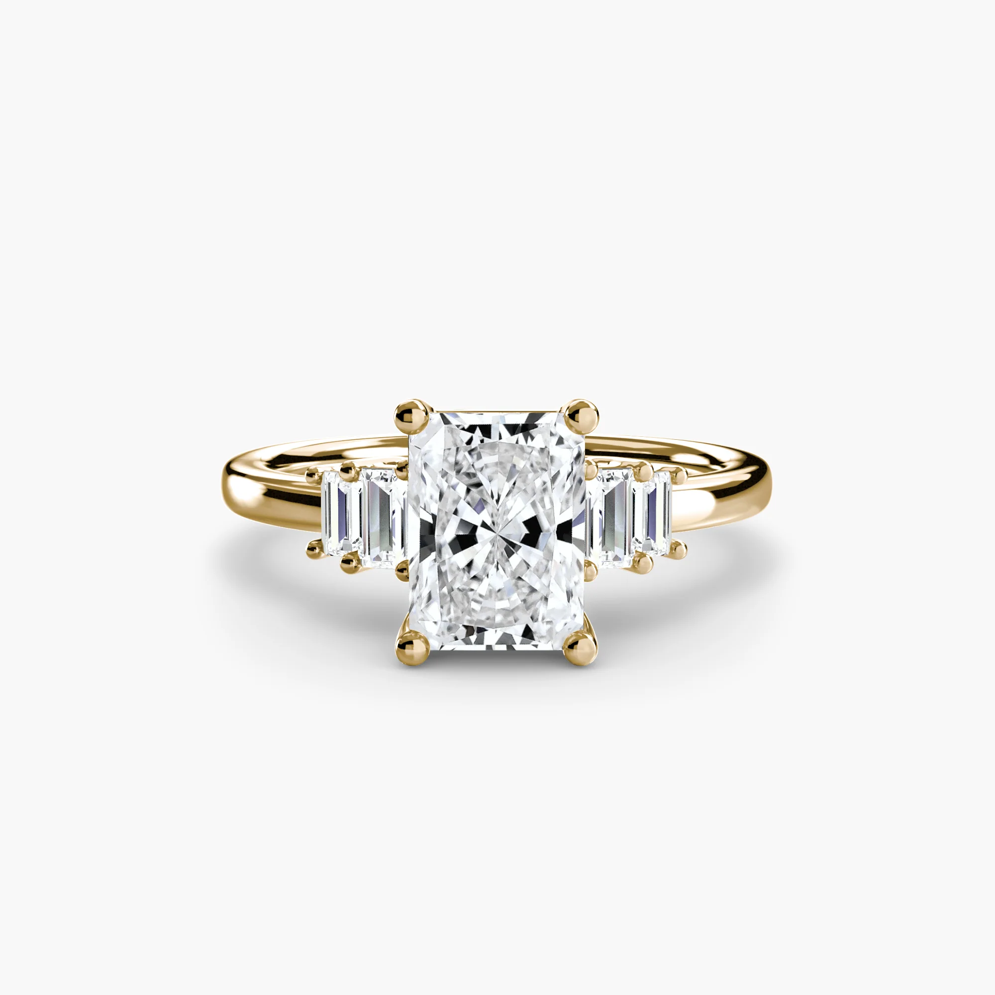 Baguette Accent Solitaire - Image 19