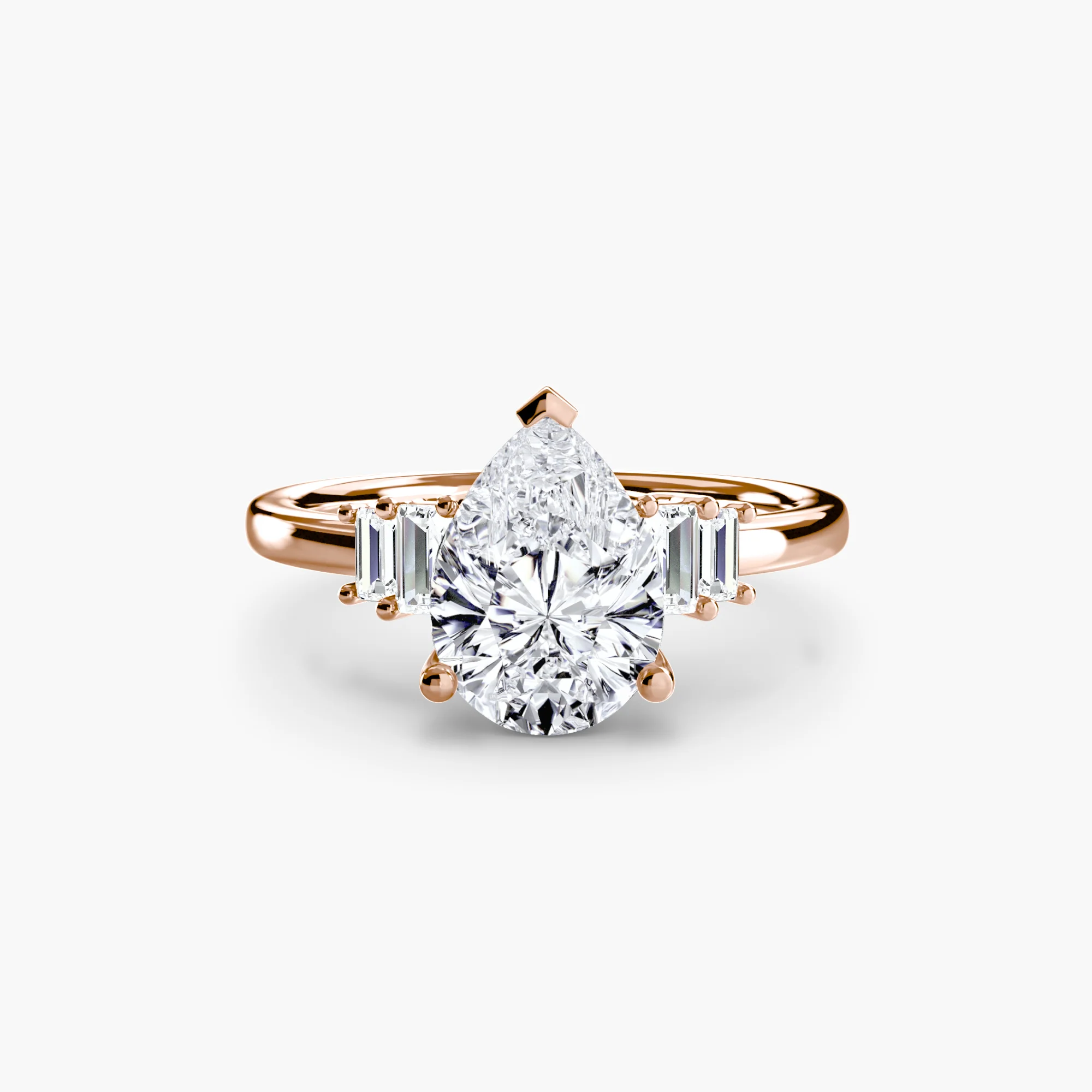 Baguette Accent Solitaire - Image 26