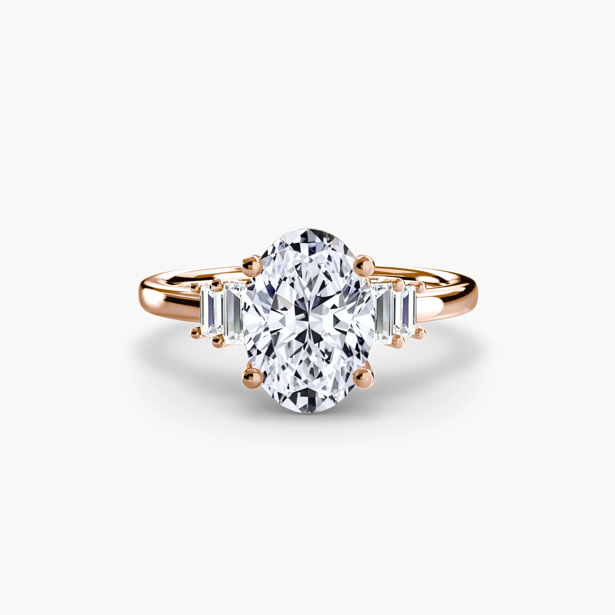 Baguette Accent Solitaire - Image 55