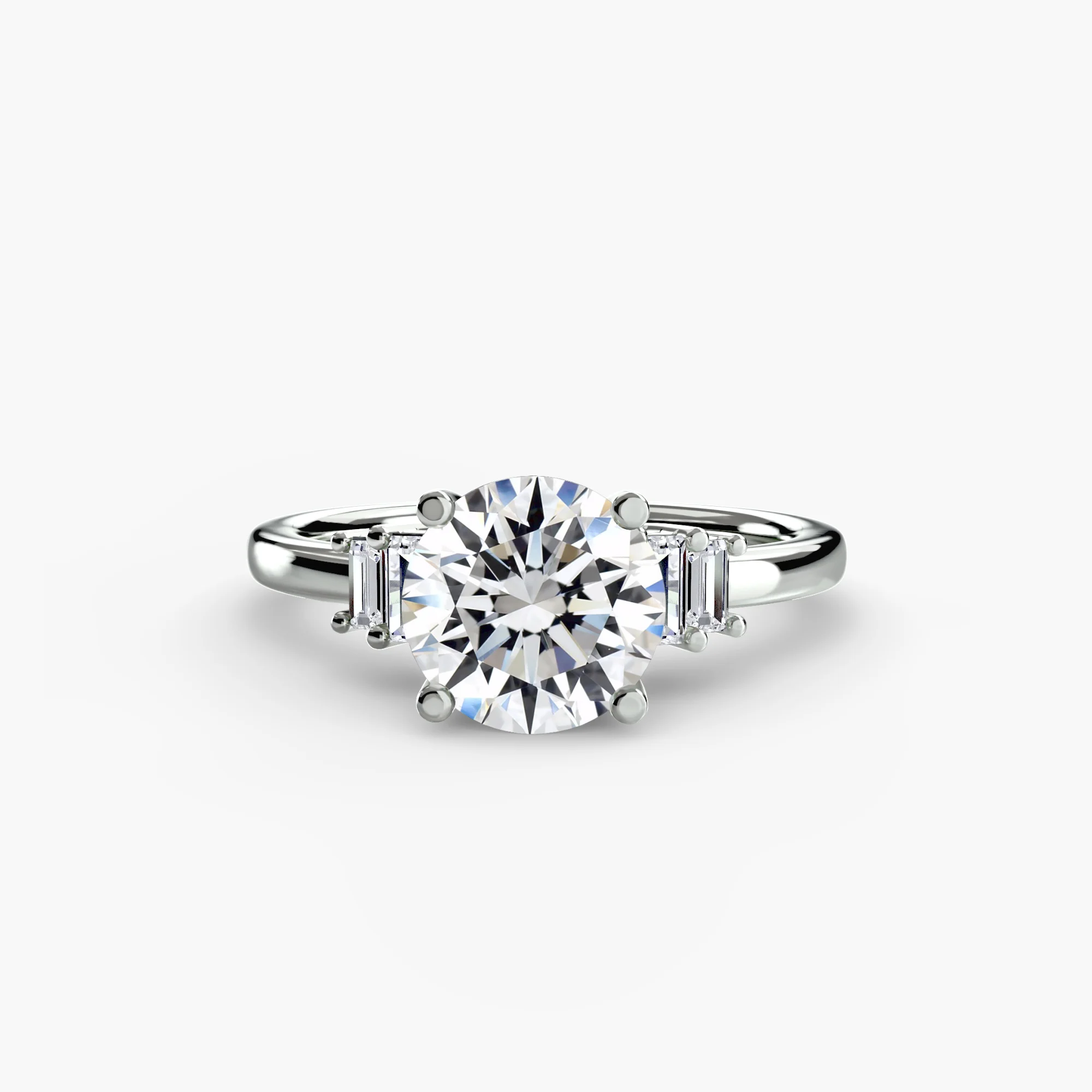 Baguette Accent Solitaire - Image 62