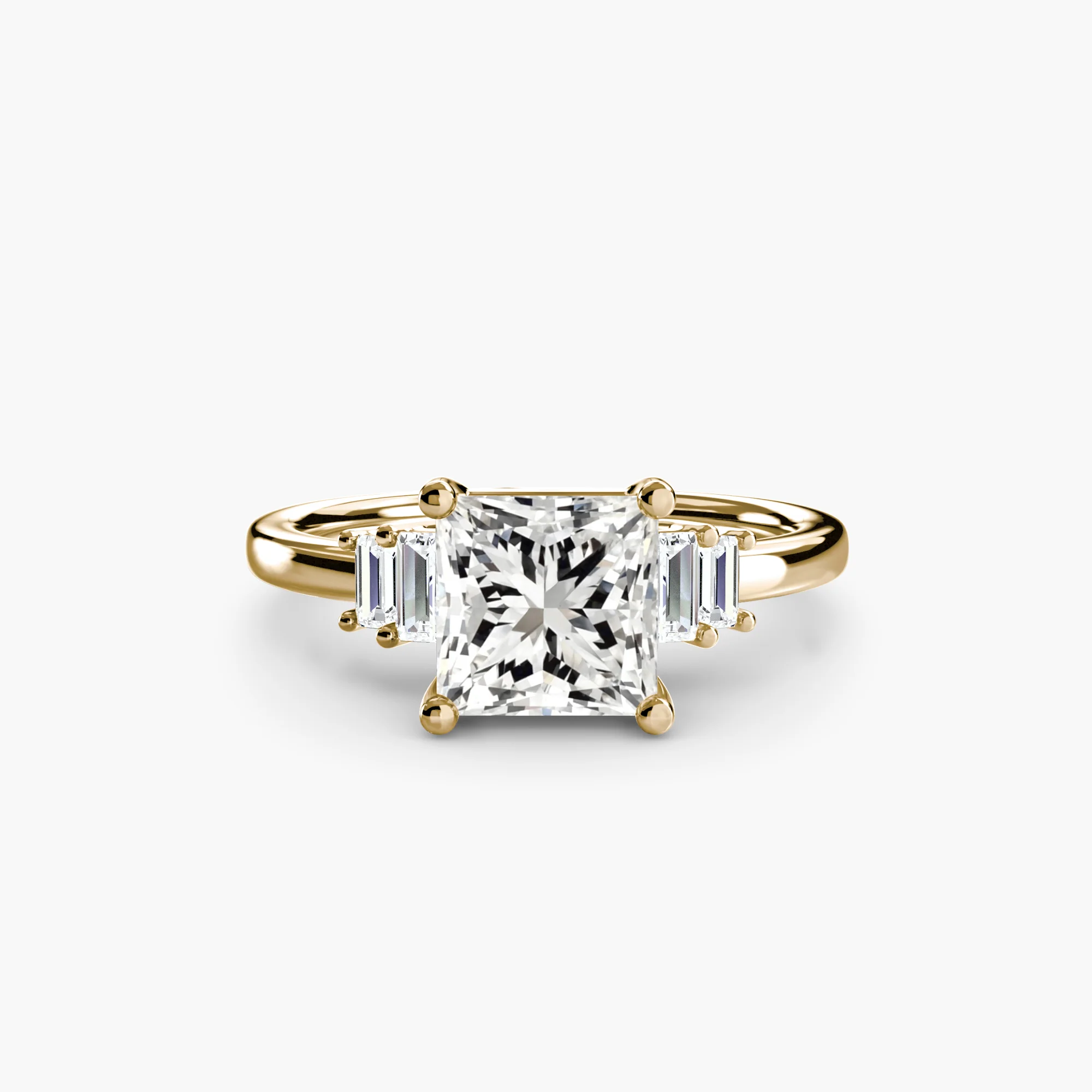 Baguette Accent Solitaire - Image 73