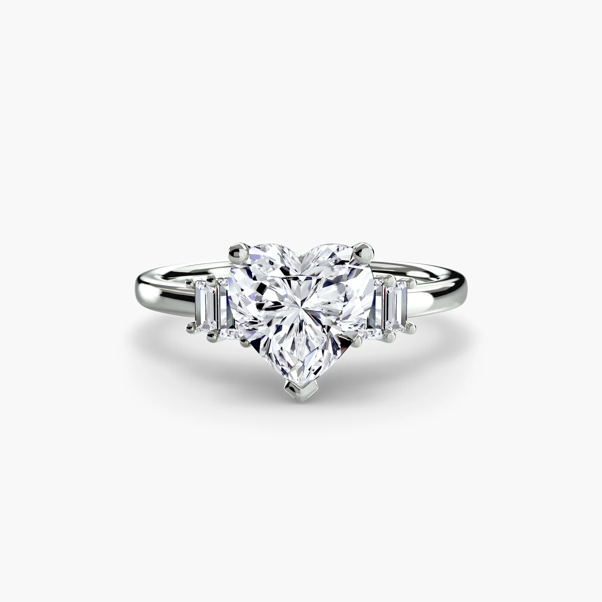Baguette Accent Solitaire - Image 8