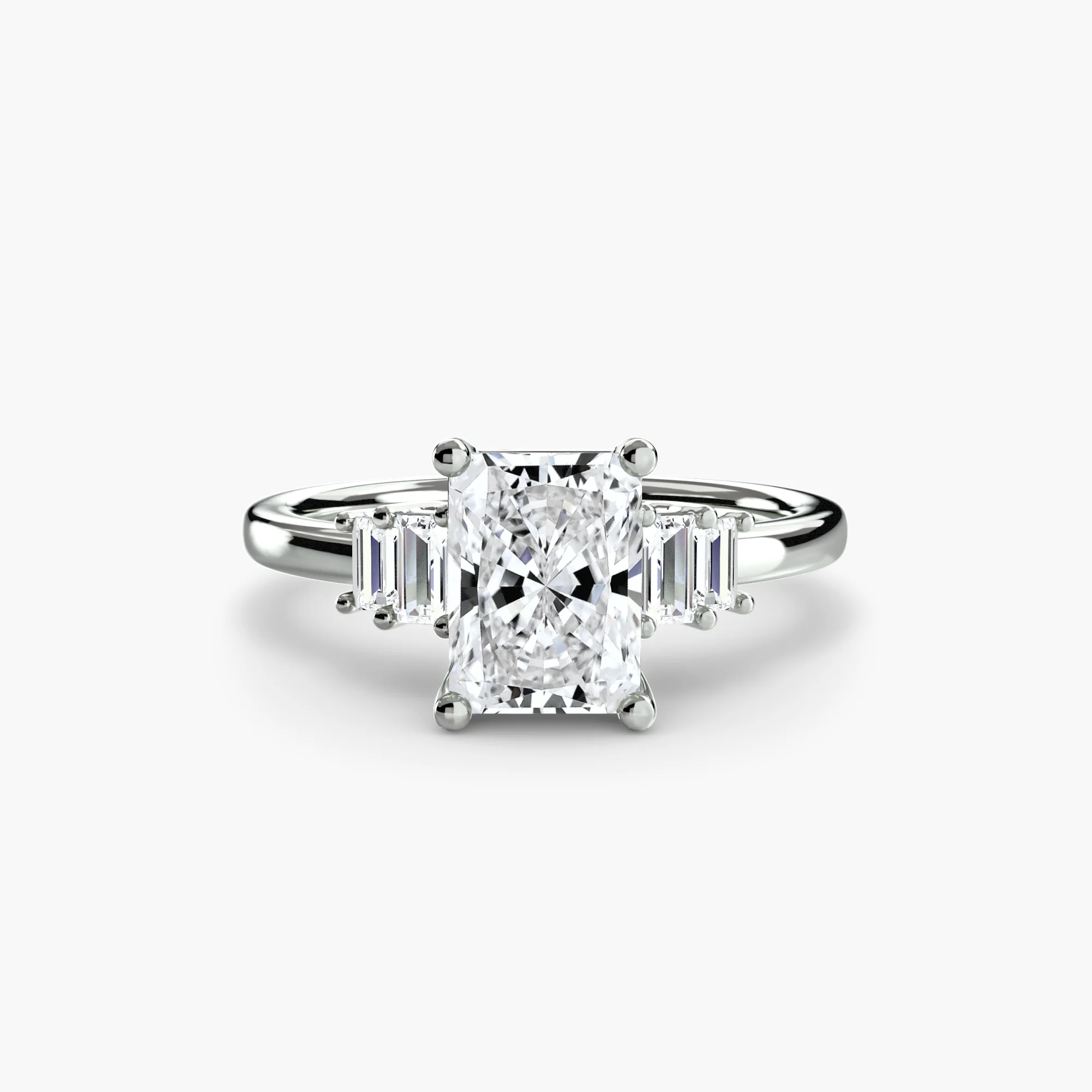 Baguette Accent Solitaire - Image 9
