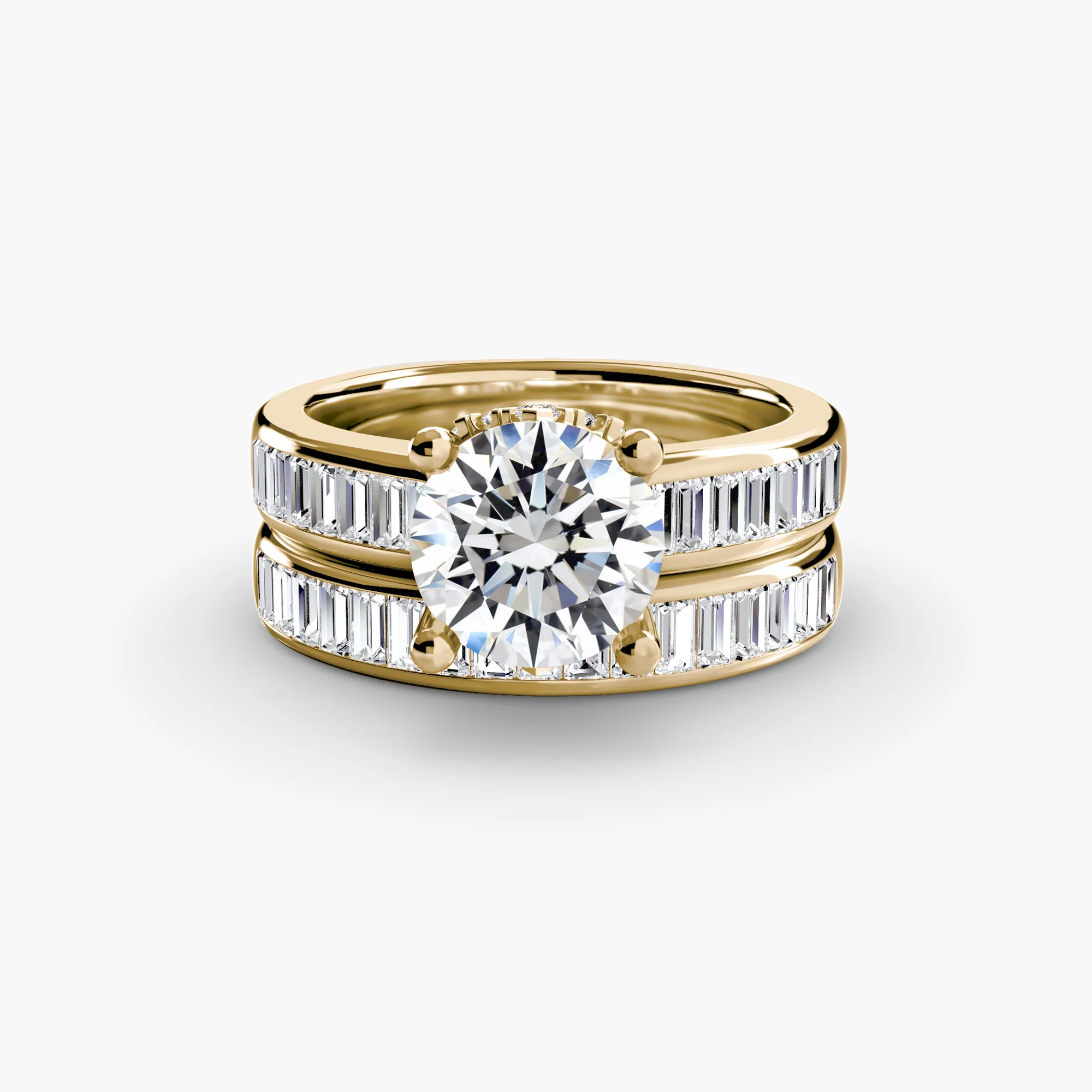 Baguette Channel Solitaire - Image 3