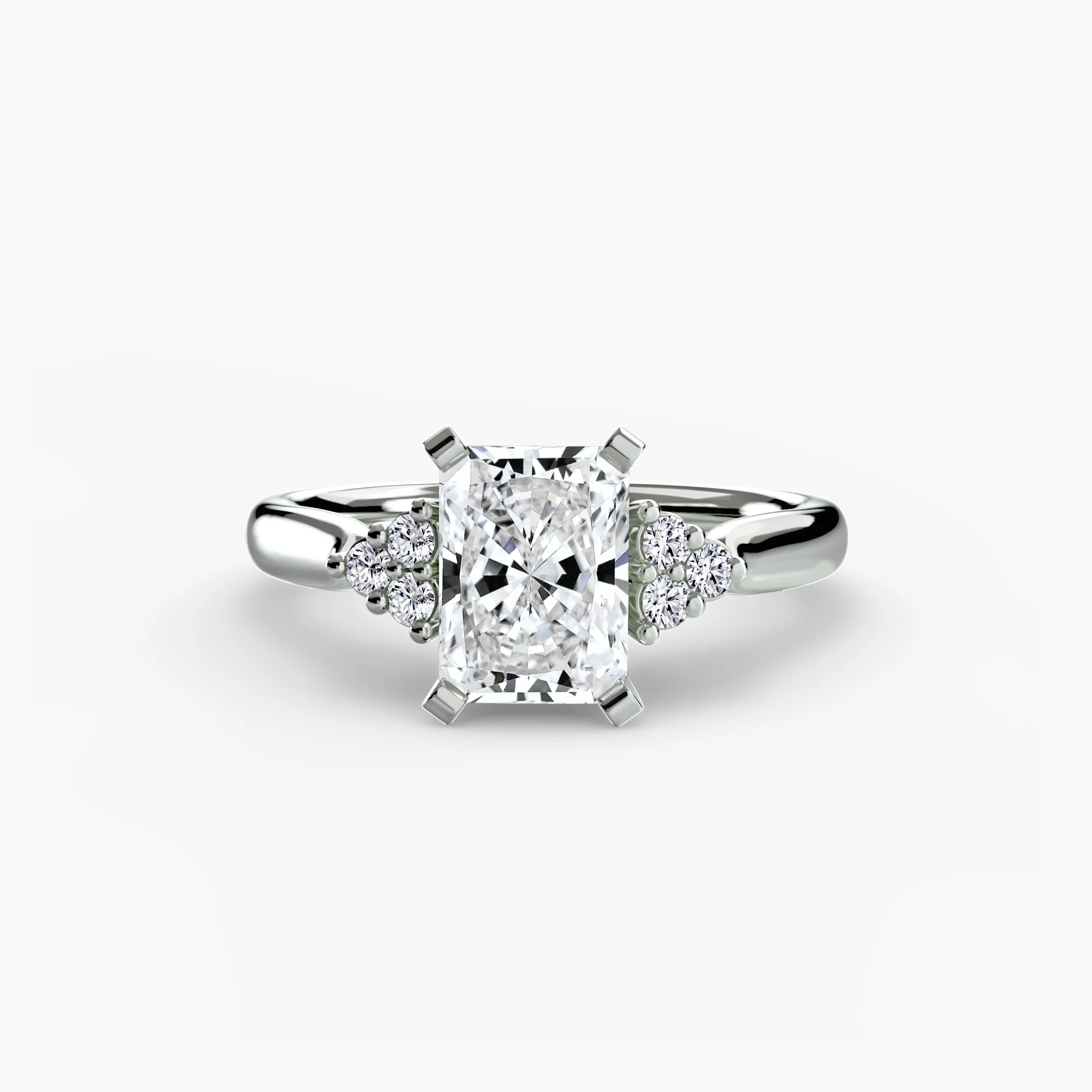 Solitaire with Cluster Shoulders 2 - Image 39
