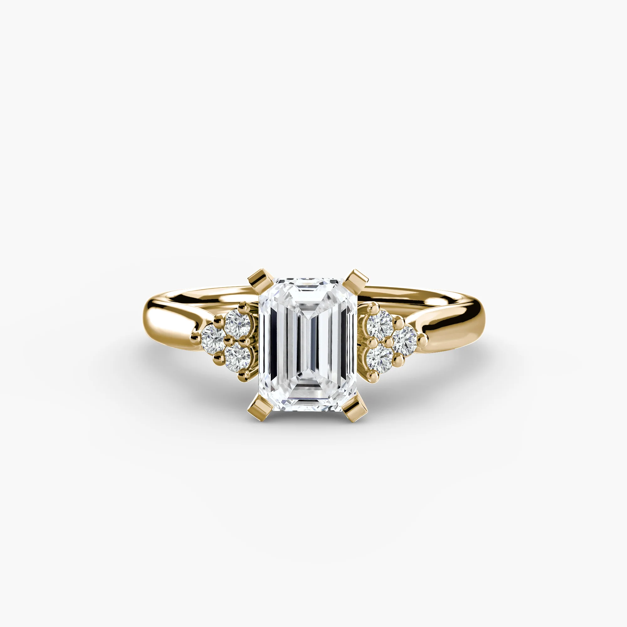 Solitaire with Cluster Shoulders 2 - Image 77