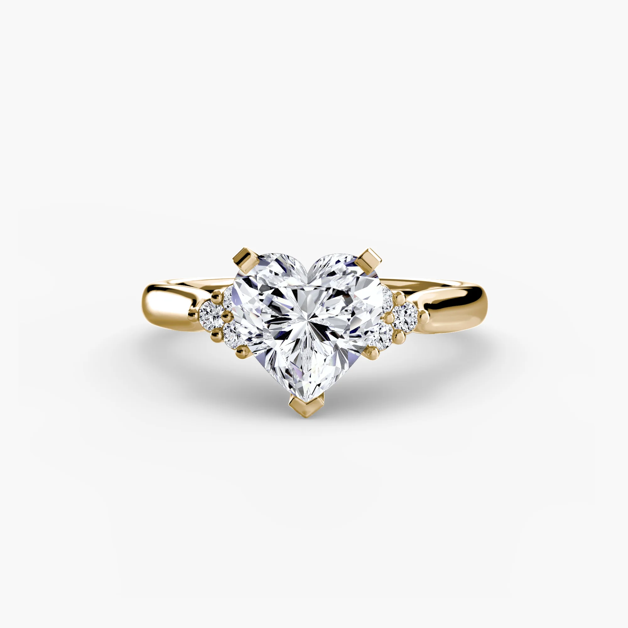 Solitaire with Cluster Shoulders 2 - Image 78