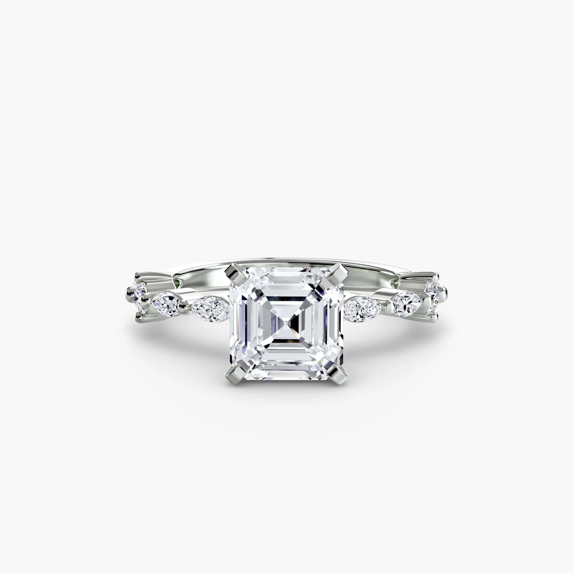 Solitaire with Eternity Pavé - Image 100