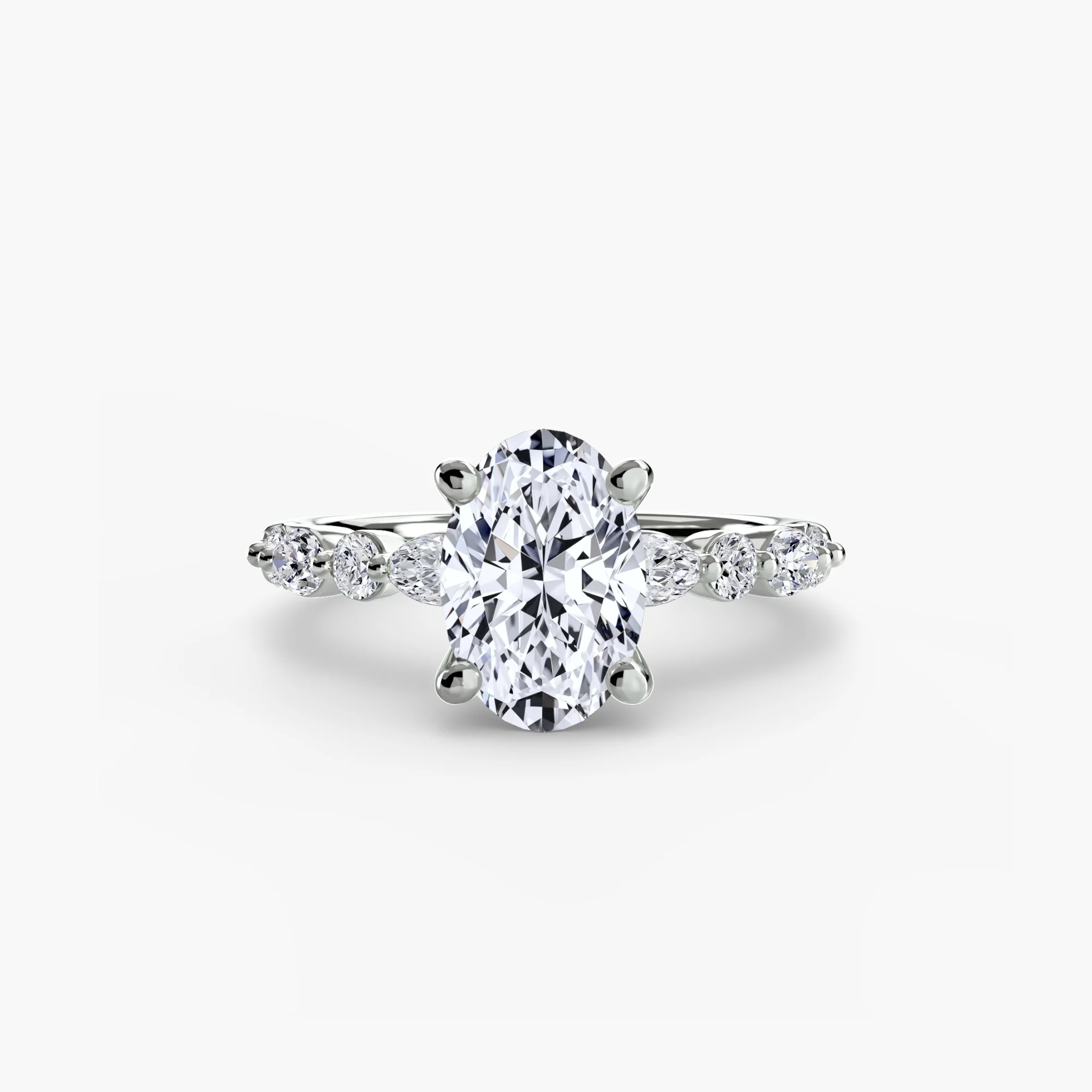 Solitaire with Eternity Pavé 2 - Image 5