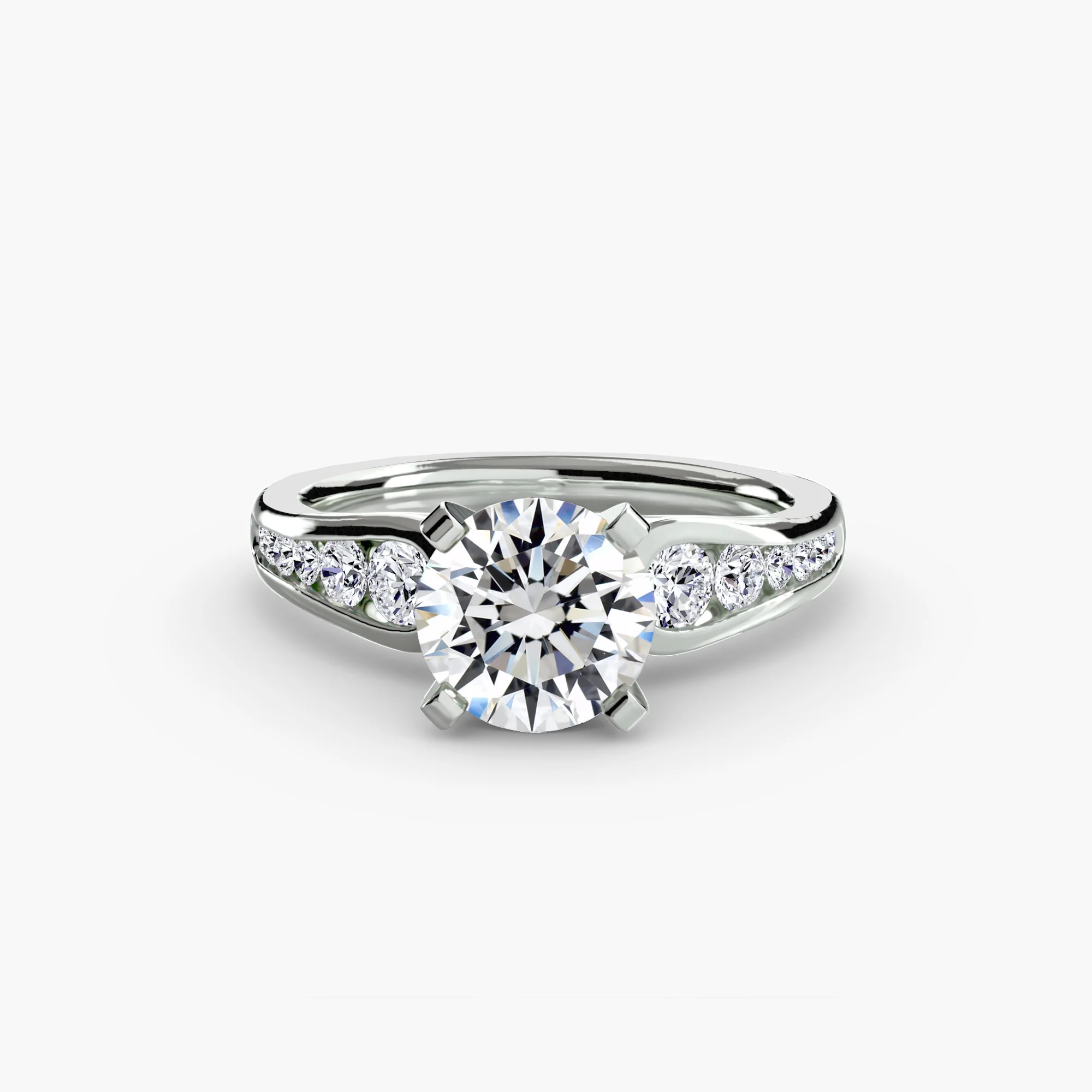 Solitaire with Pavé 2 - Image 2