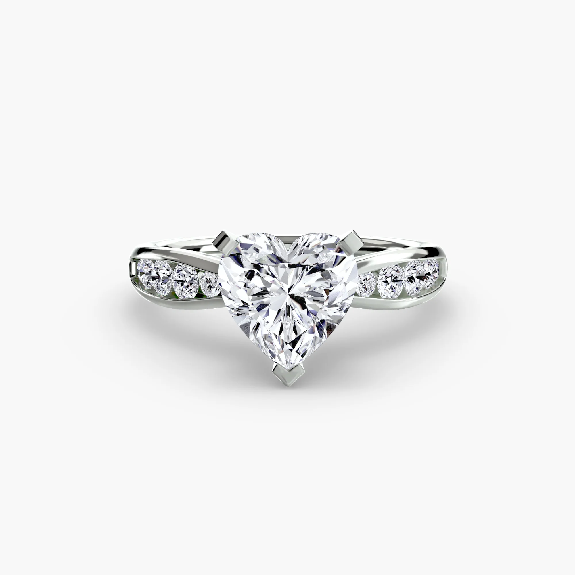 Solitaire with Pavé 3 - Image 38