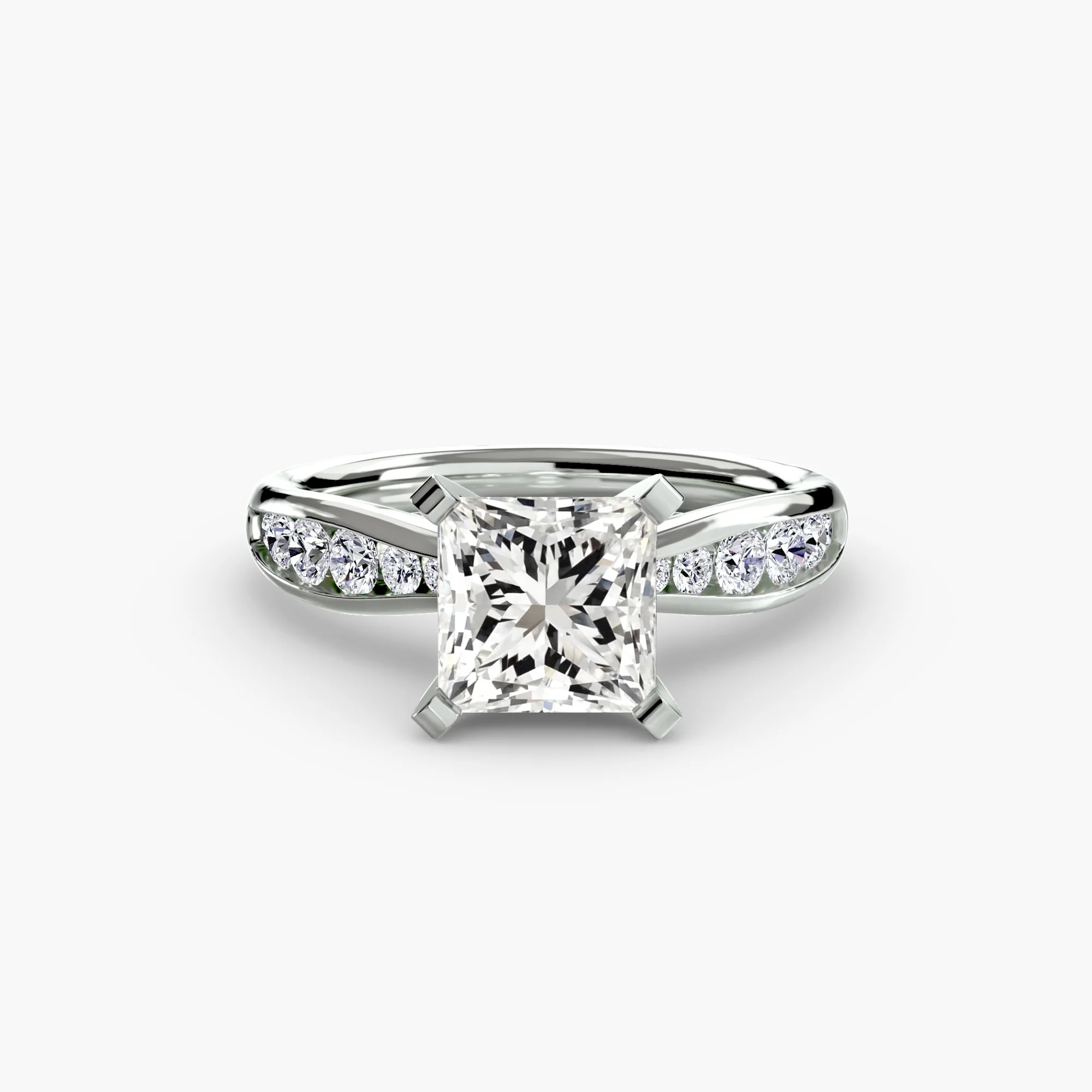 Solitaire with Pavé 3 - Image 93