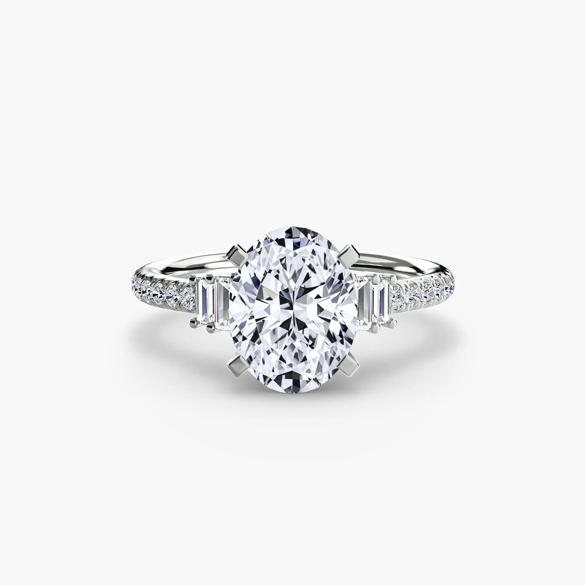 Solitaire with Pavé 4 - Image 35