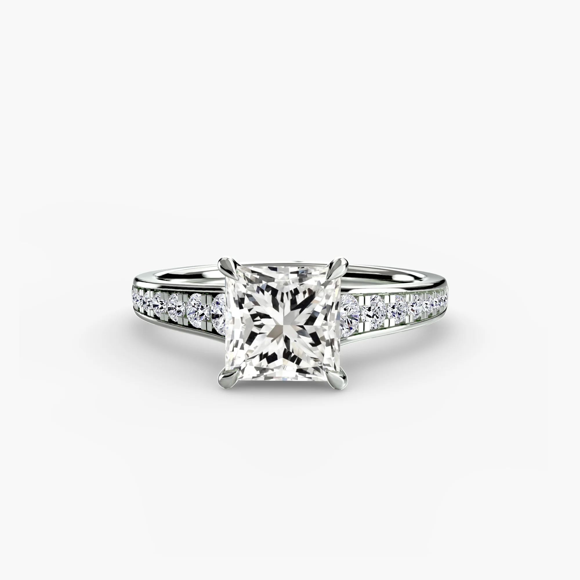 Solitaire with Pavé 7 - Image 63