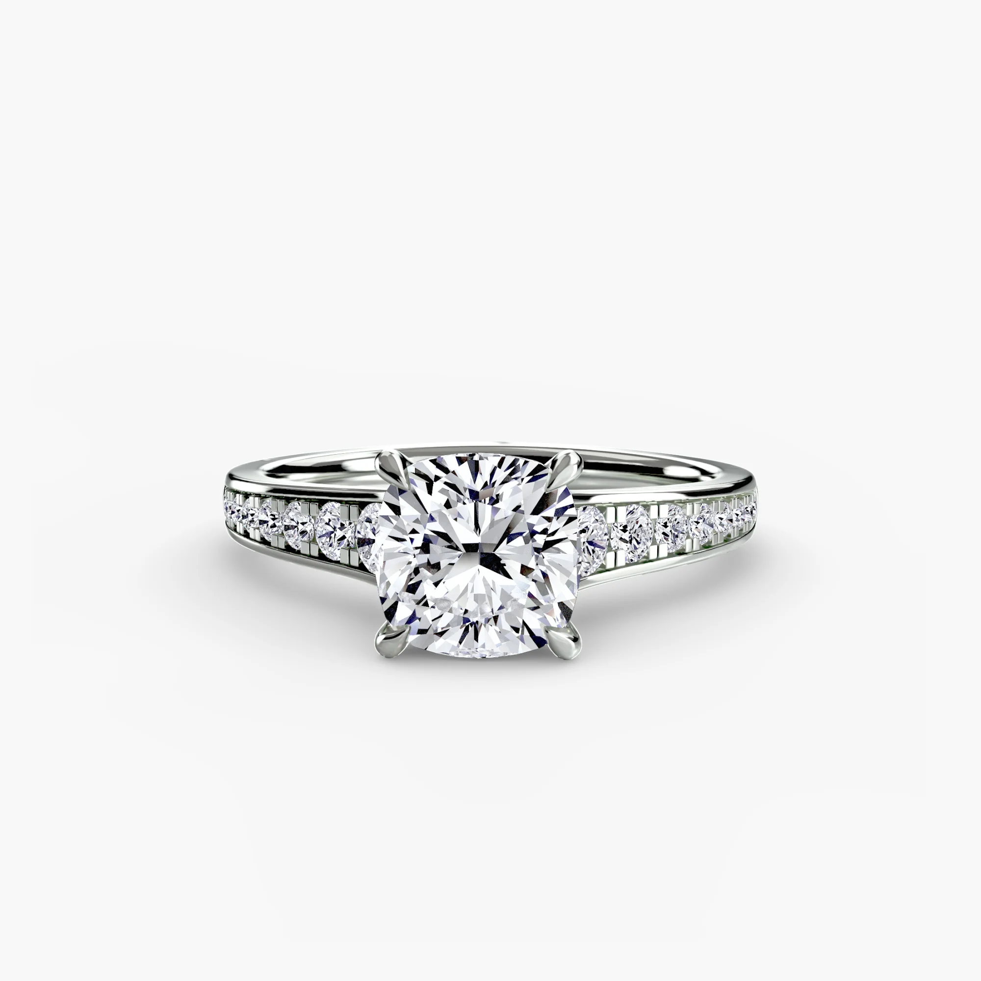 Solitaire with Pavé 7 - Image 64