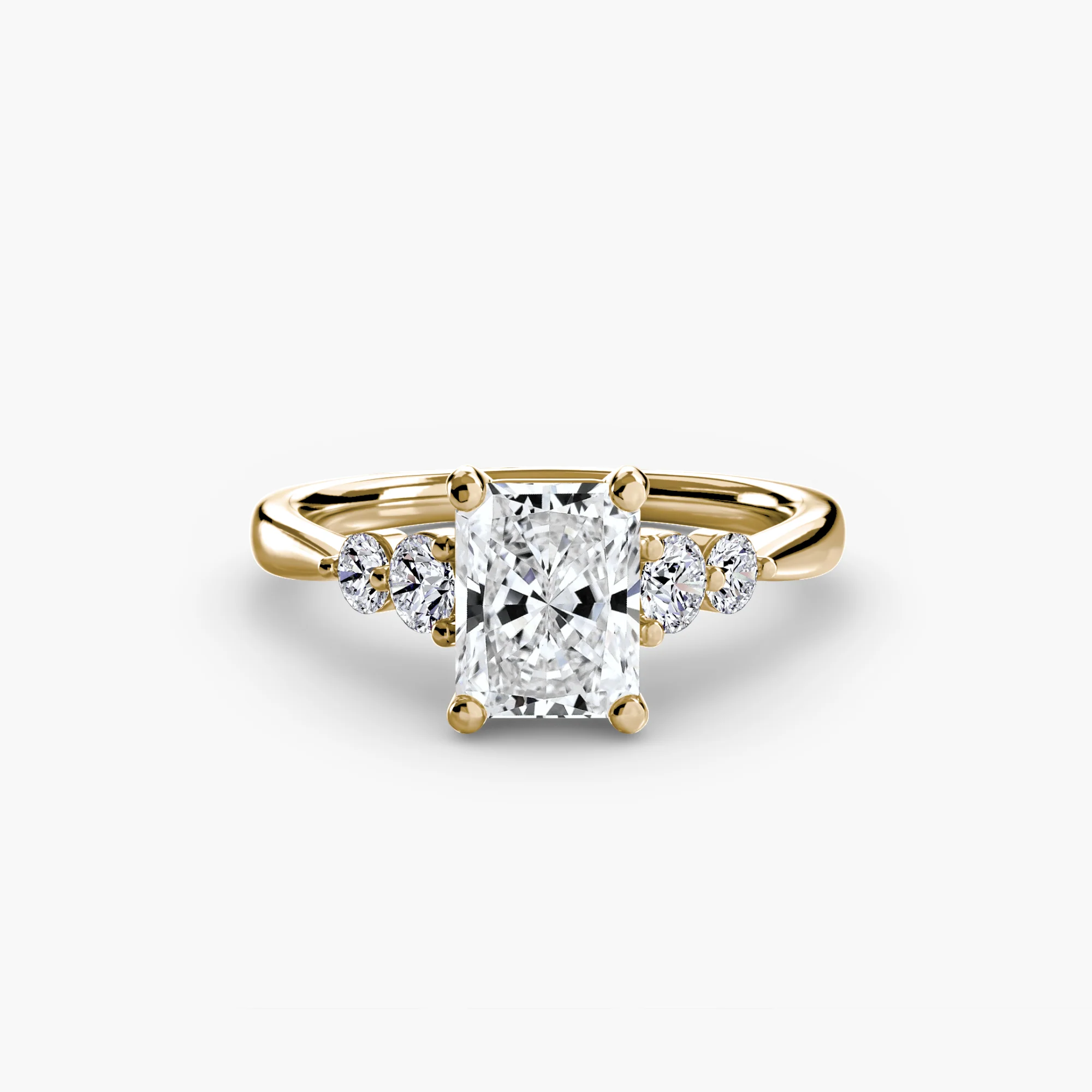 Solitaire with Shoulder Accents 2 - Image 77