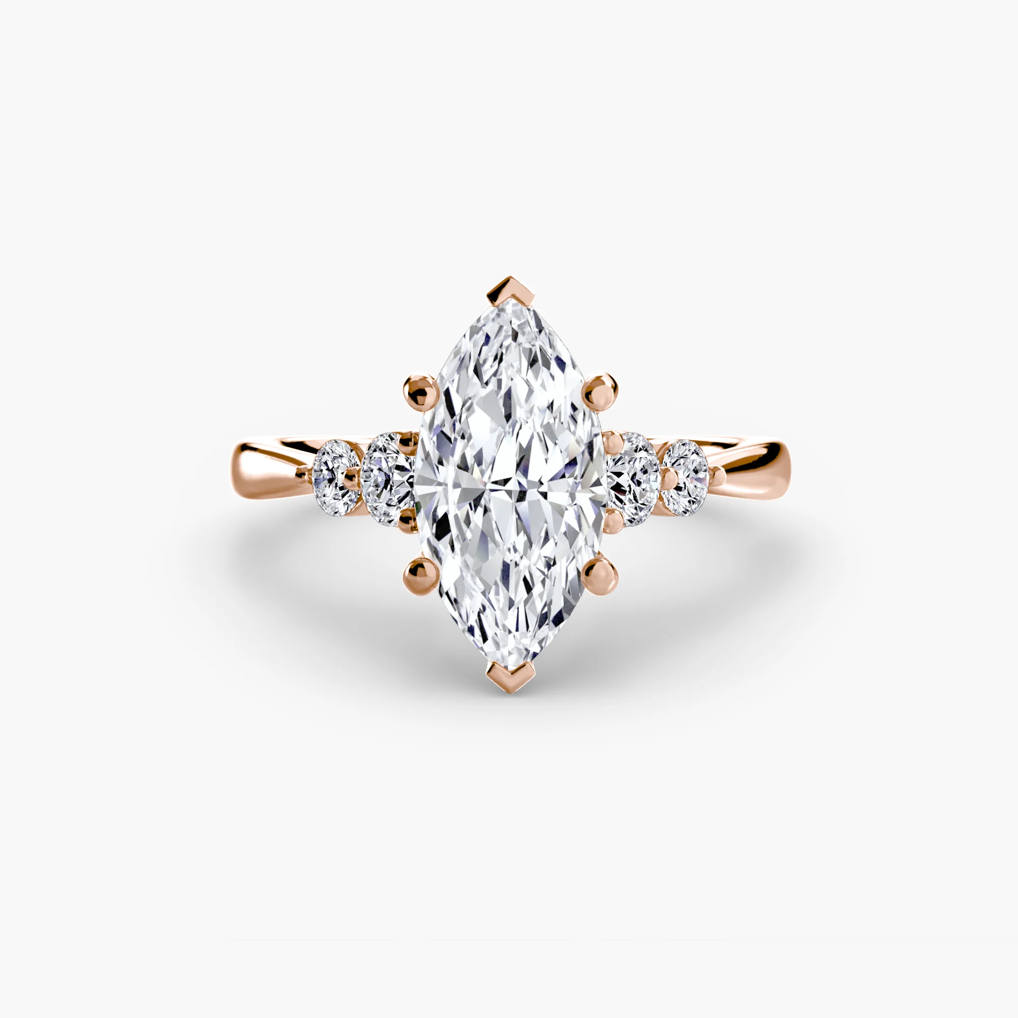 Solitaire with Shoulder Accents 2 - Image 88