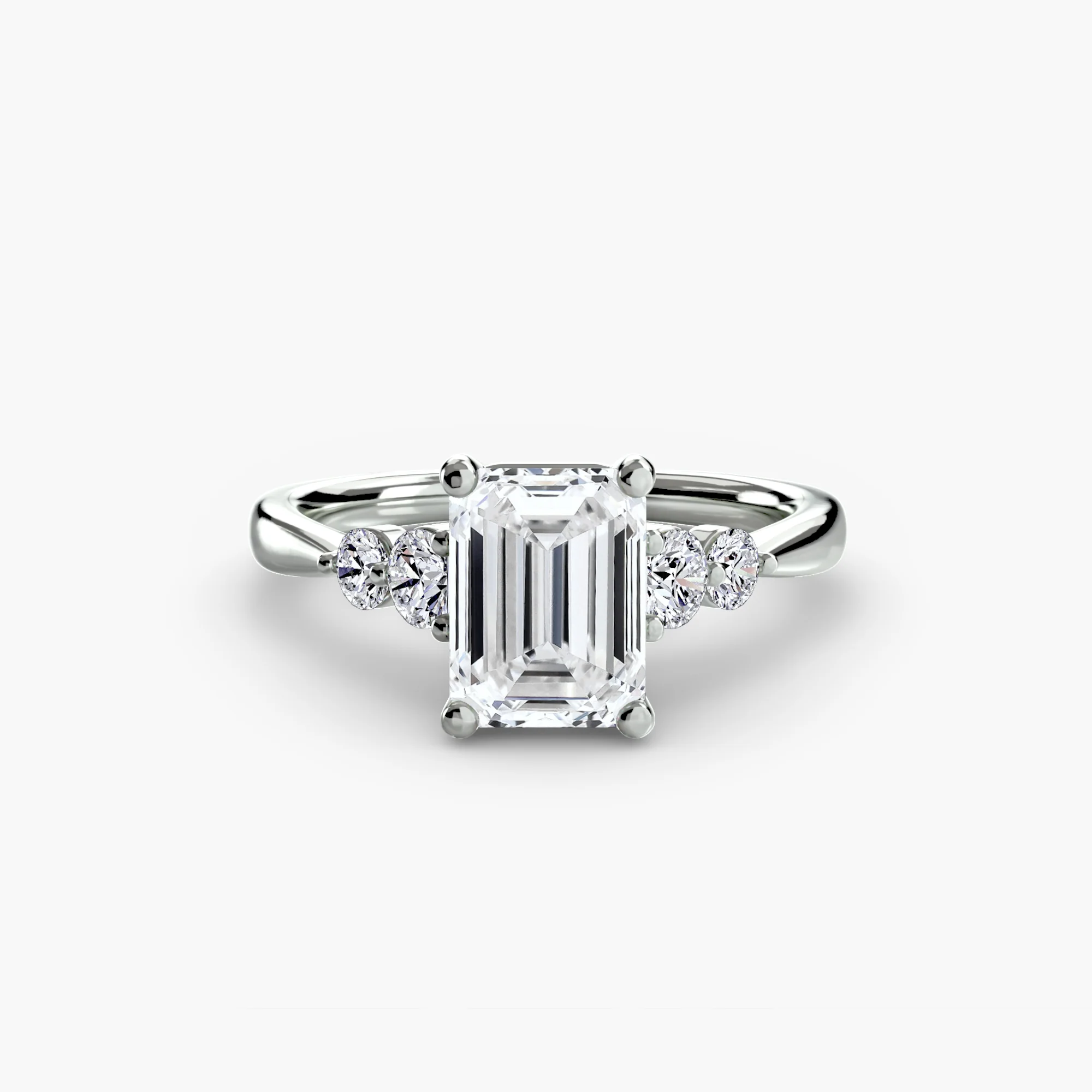Solitaire with Shoulder Accents 2 - Image 94