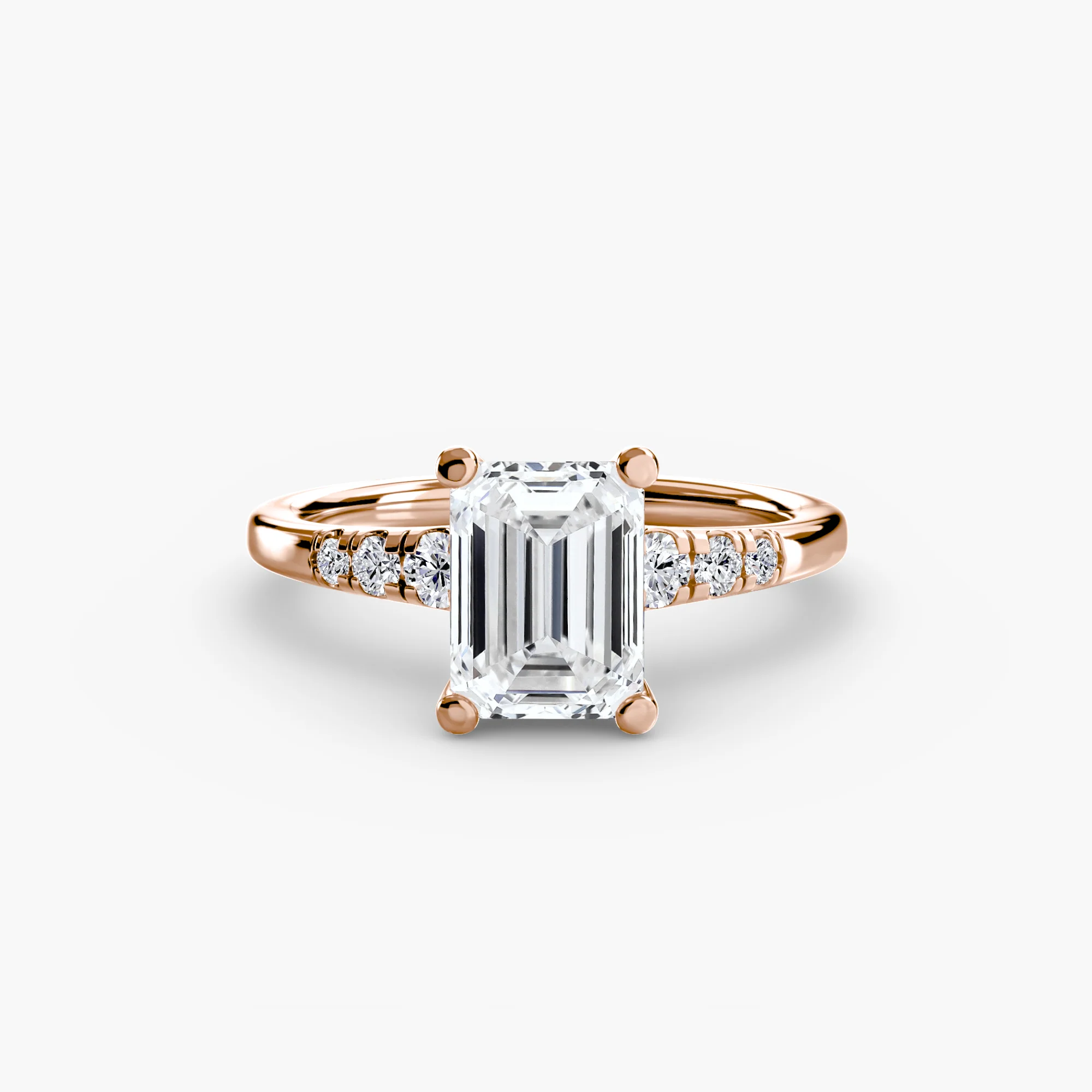 Solitaire with Shoulder Accents - Image 27