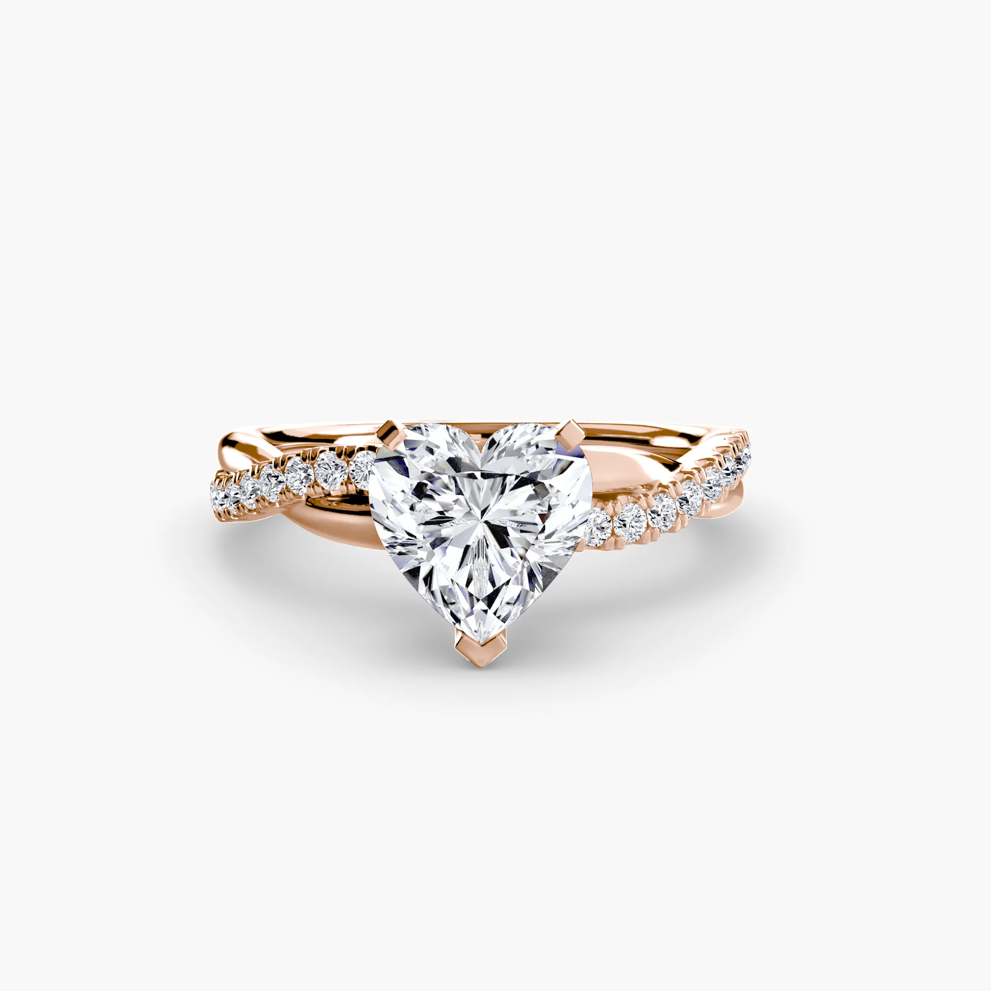 The Emerald Twist Pavé Ring - Image 79