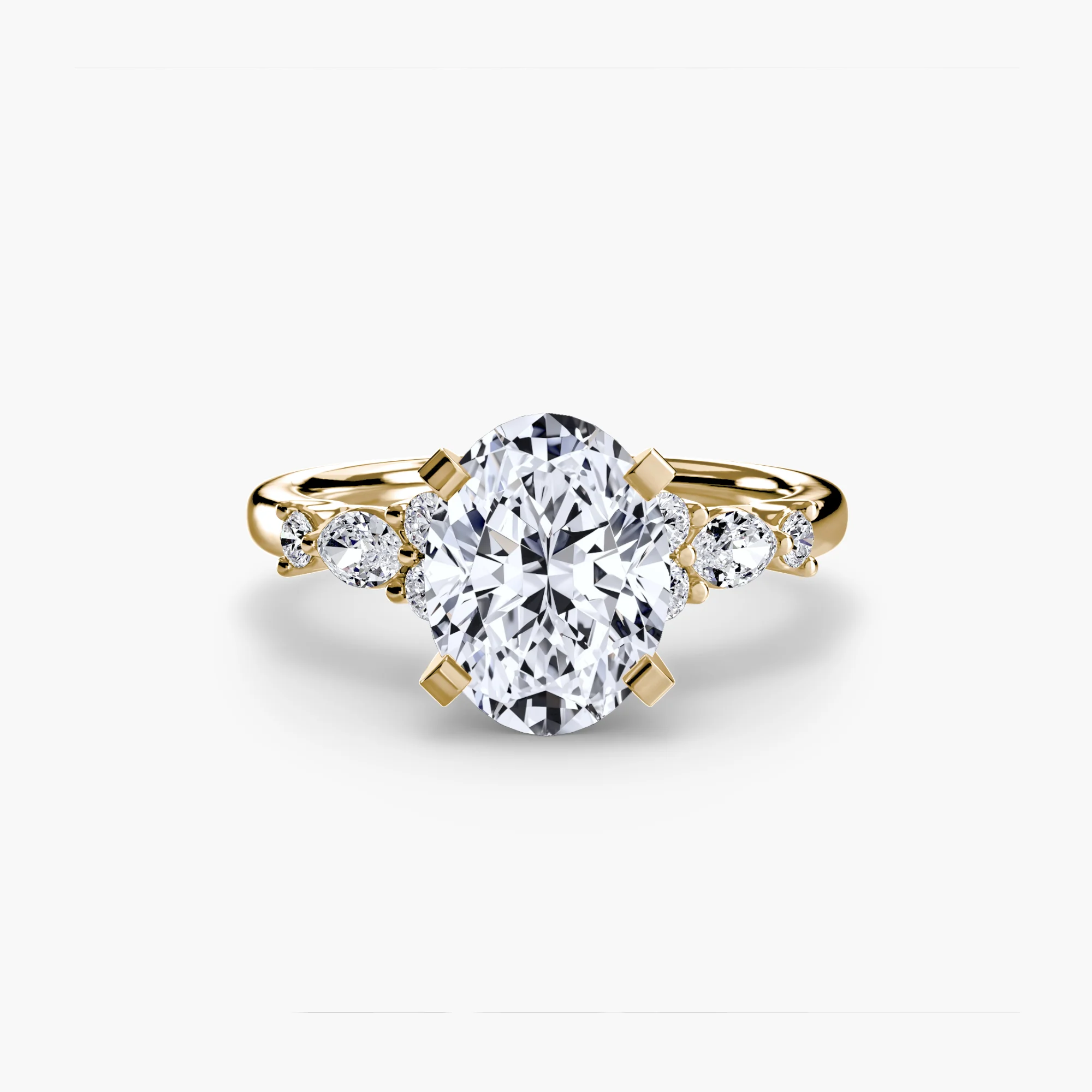 The Floral Accent Solitaire - Image 75