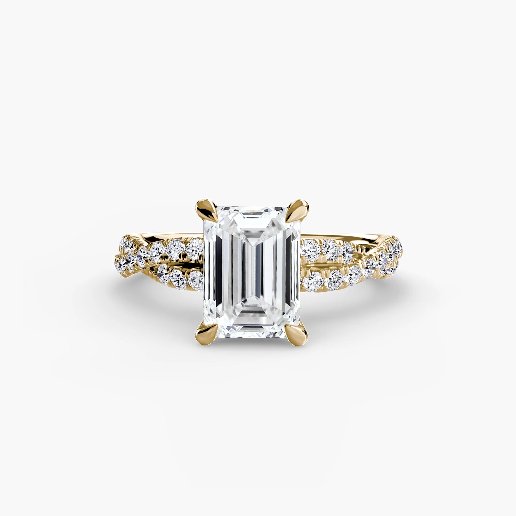 The Twisted Pavé Solitaire - Image 47