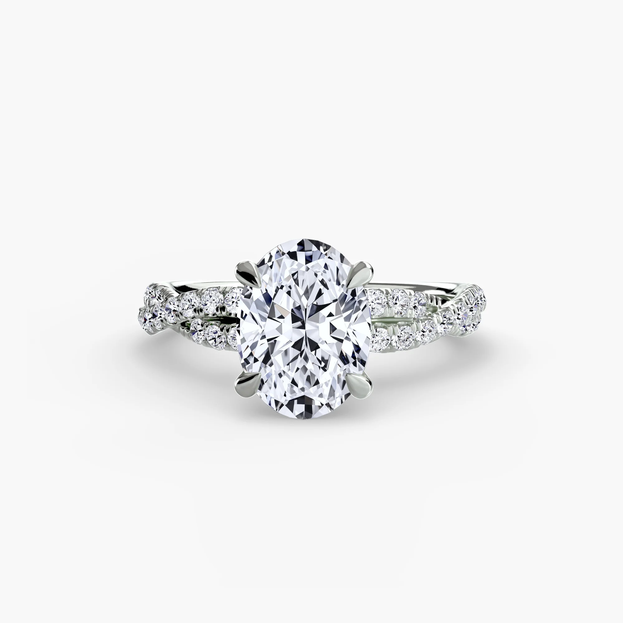 The Twisted Pavé Solitaire - Image 65
