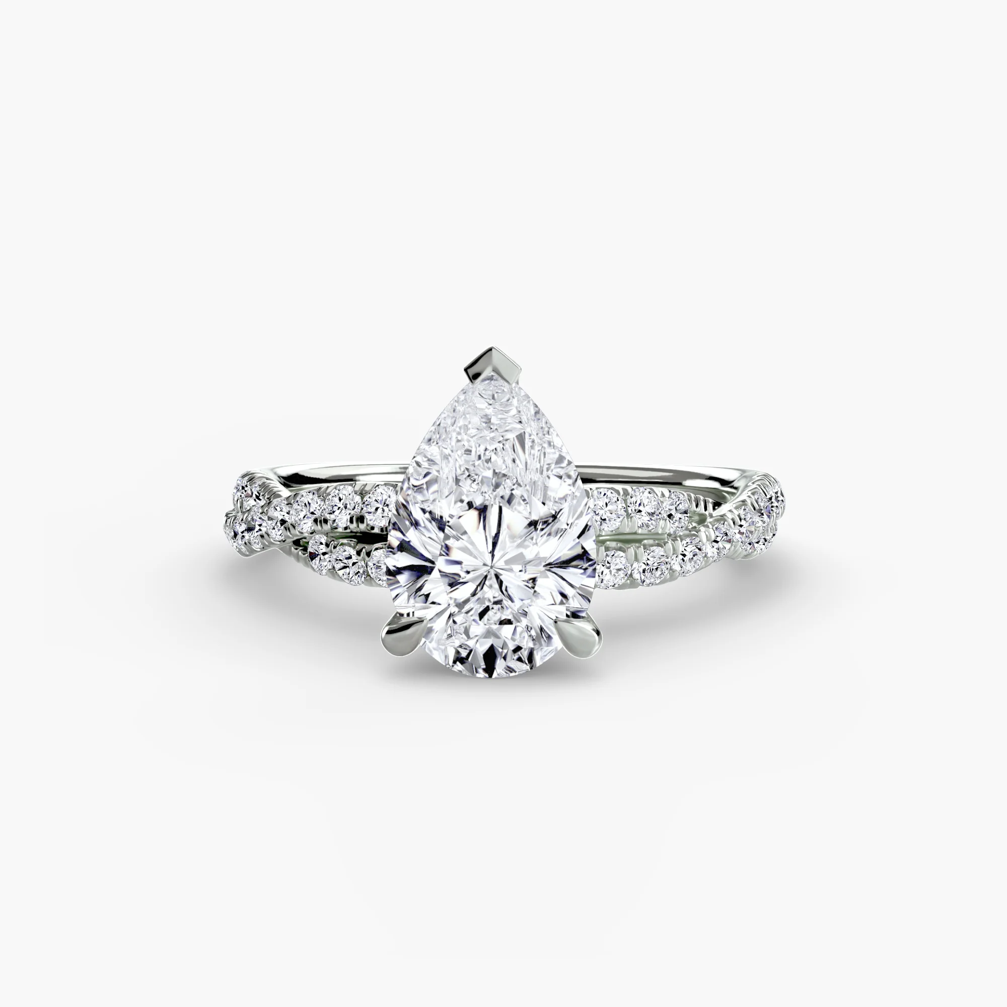 The Twisted Pavé Solitaire - Image 66