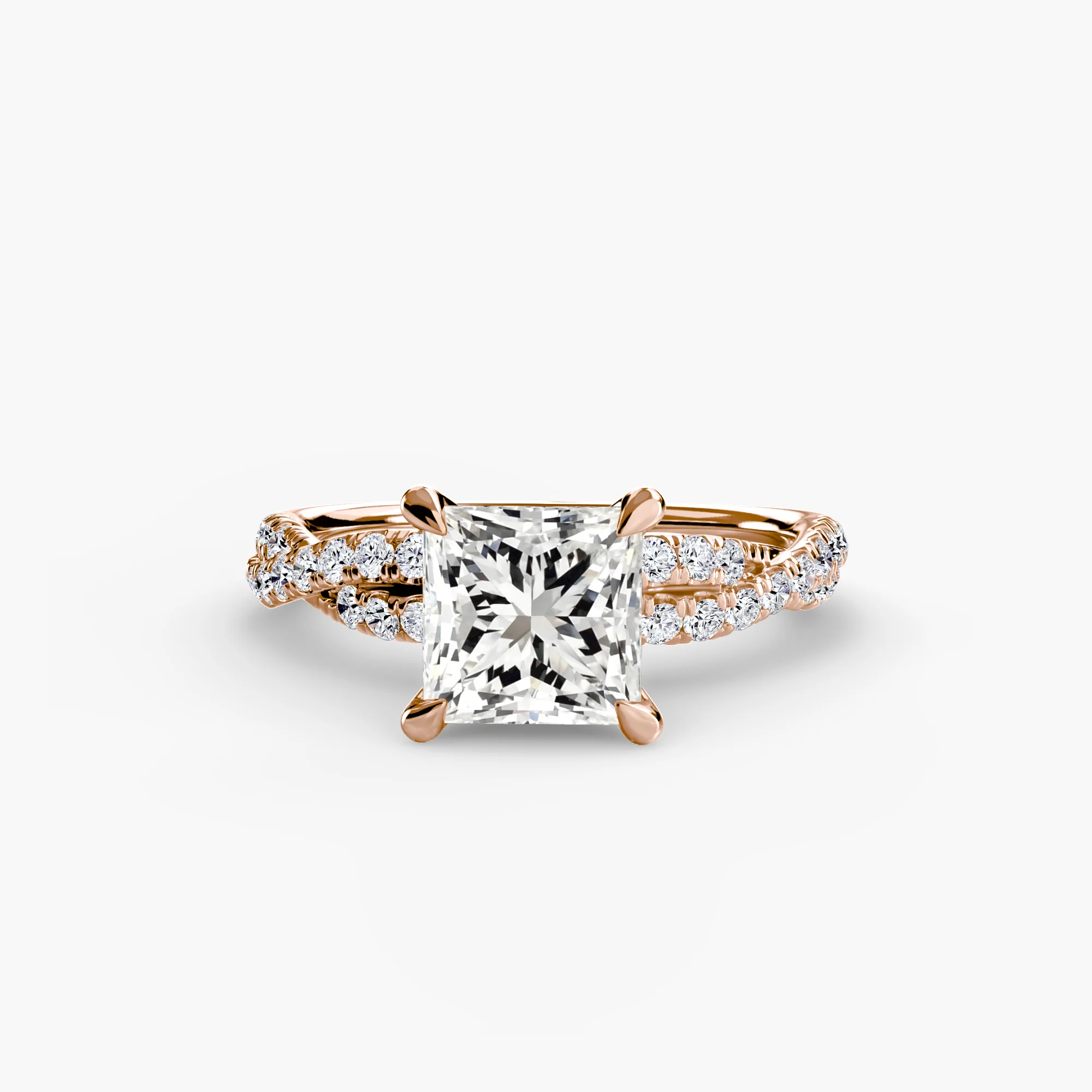 The Twisted Pavé Solitaire - Image 83
