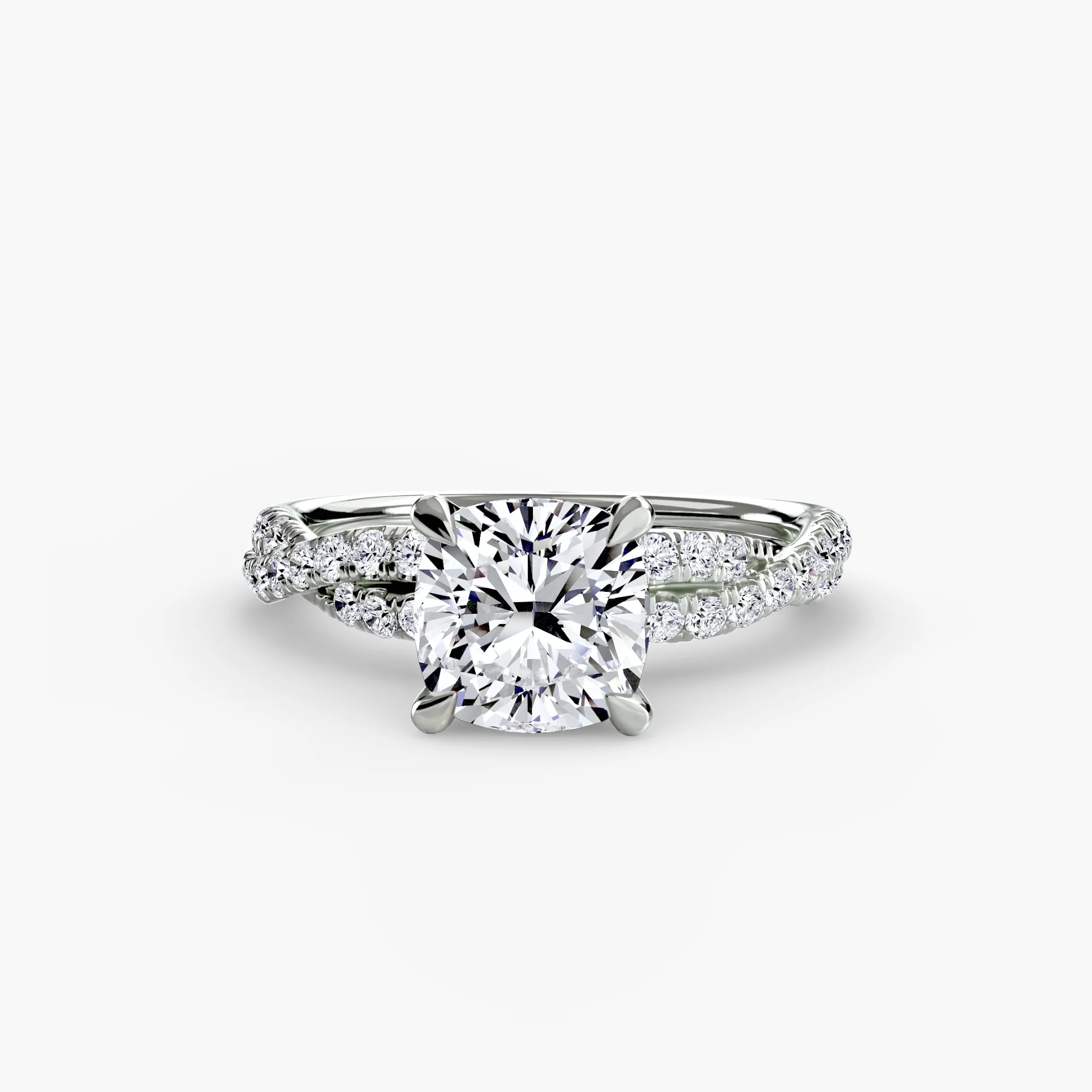 The Twisted Pavé Solitaire - Image 94