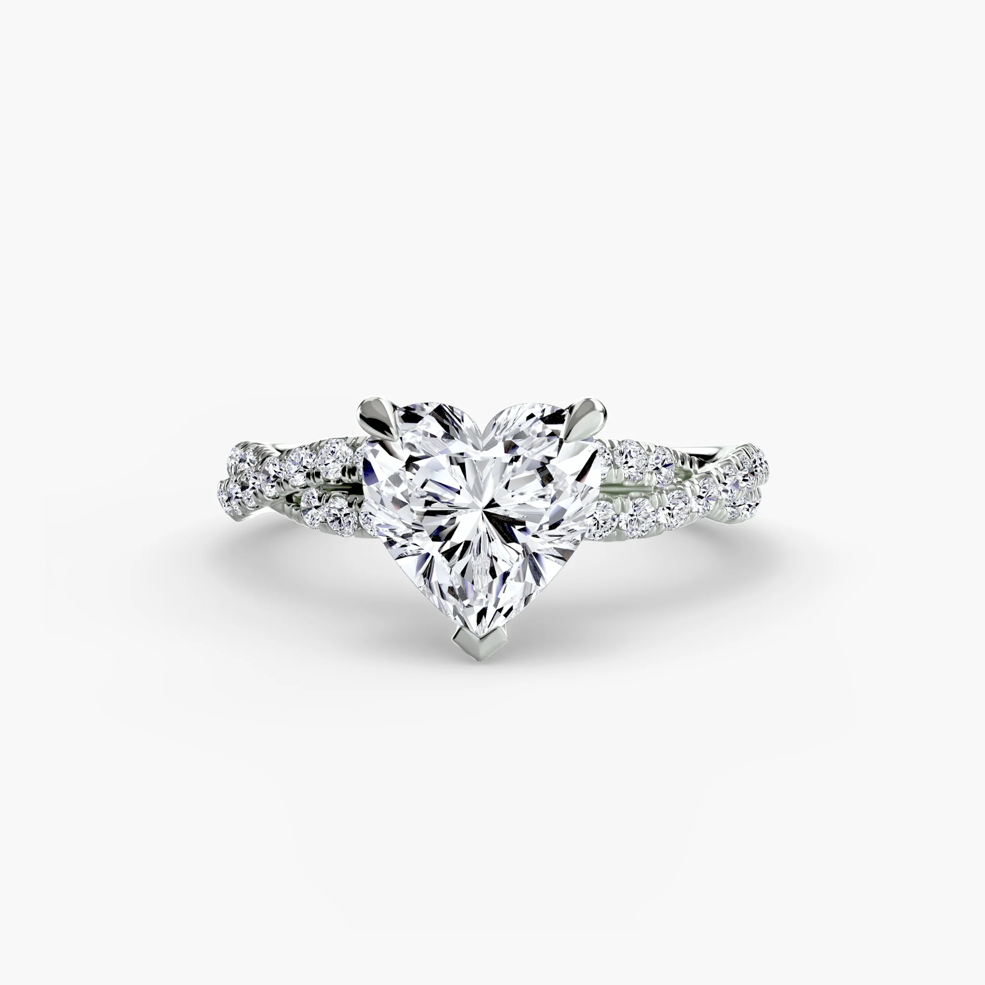 The Twisted Pavé Solitaire - Image 98