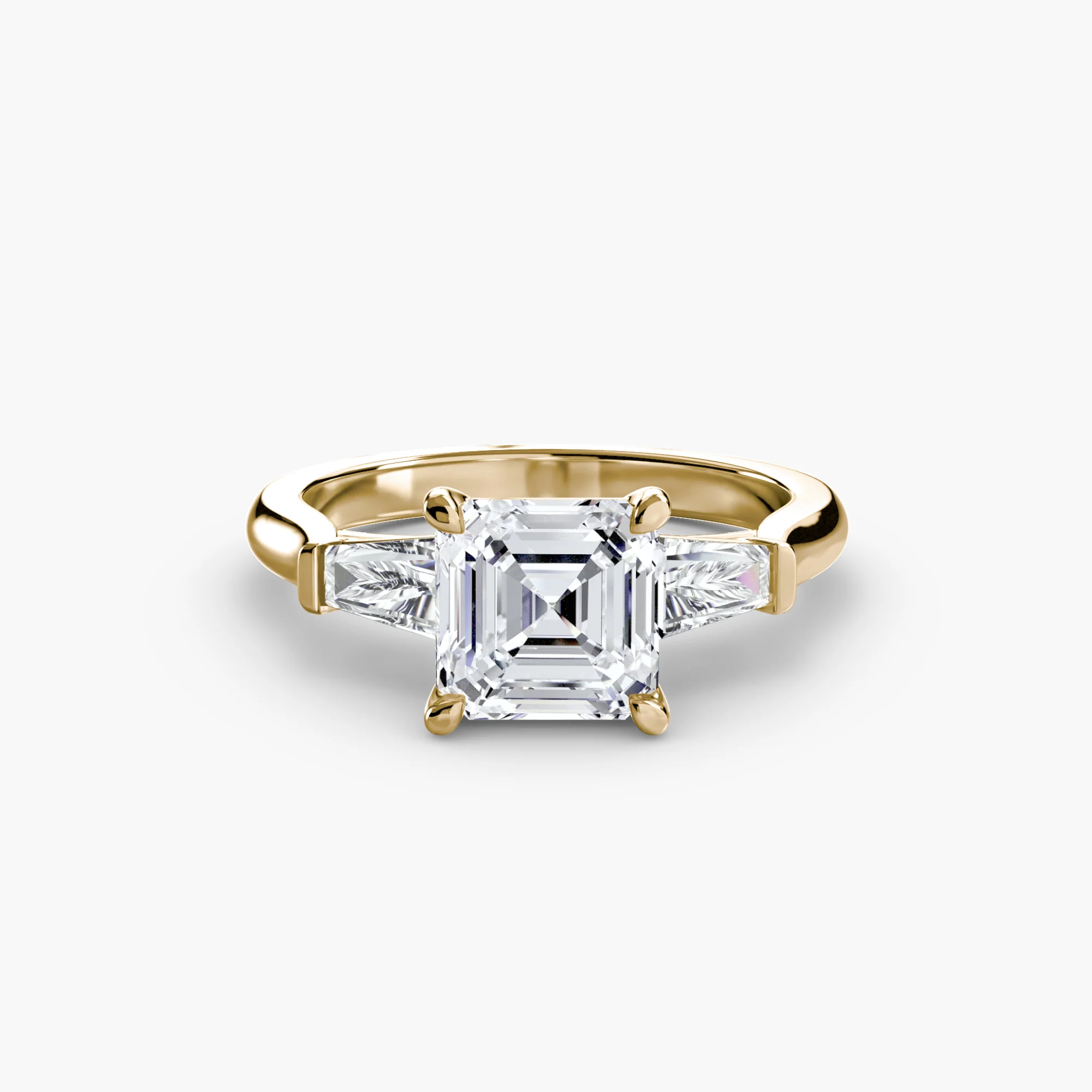 Three-Stone Ring (Baguette Side Stones) - Image 18