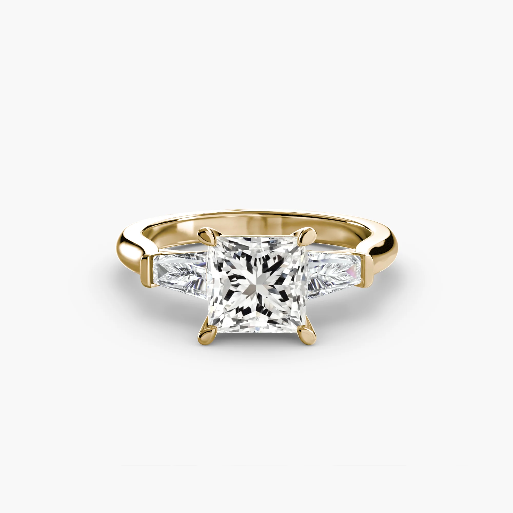 Three-Stone Ring (Baguette Side Stones) - Image 66