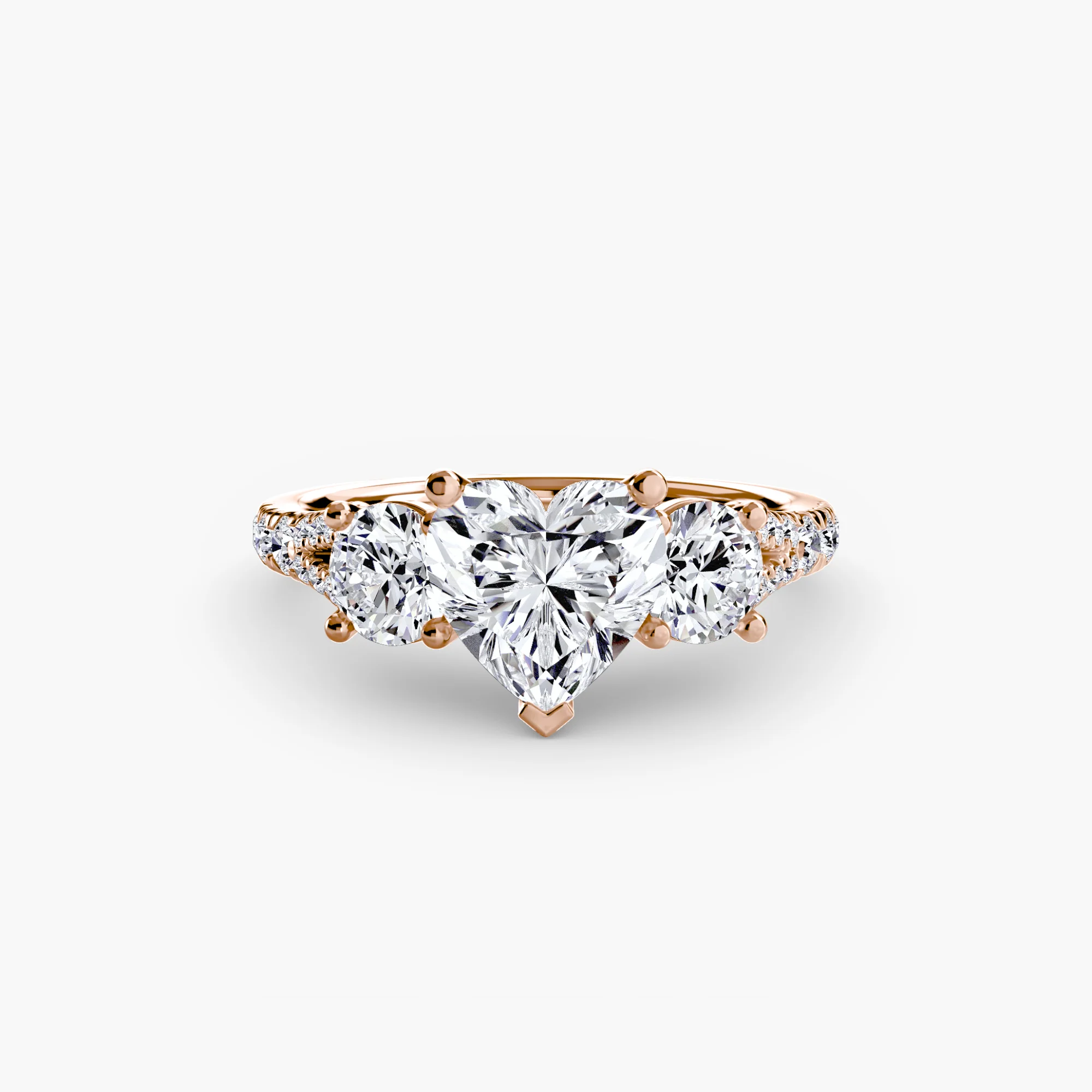 Three-Stone with Pavé Band 3 - Image 88