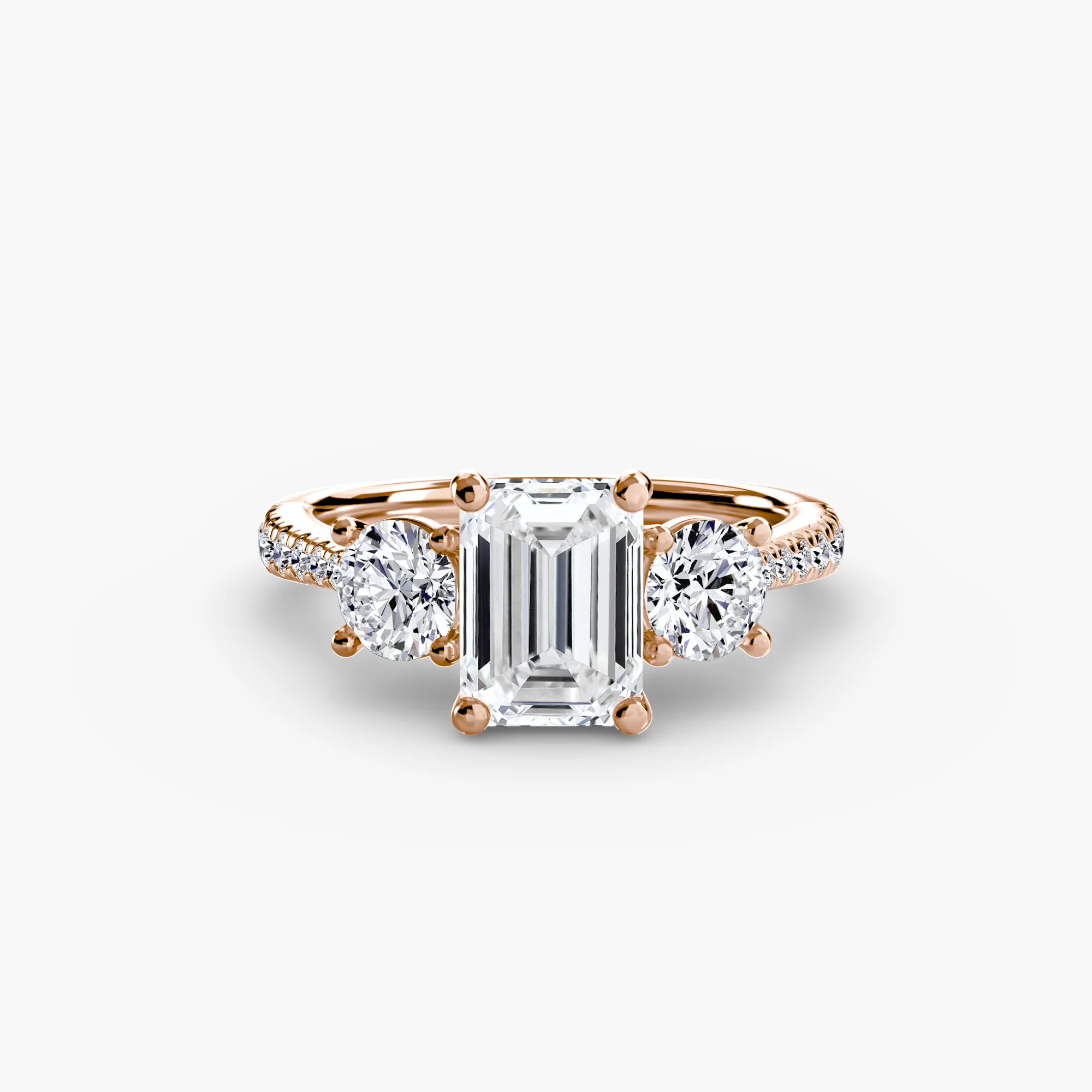 Three-Stone with Pavé Band - Image 87