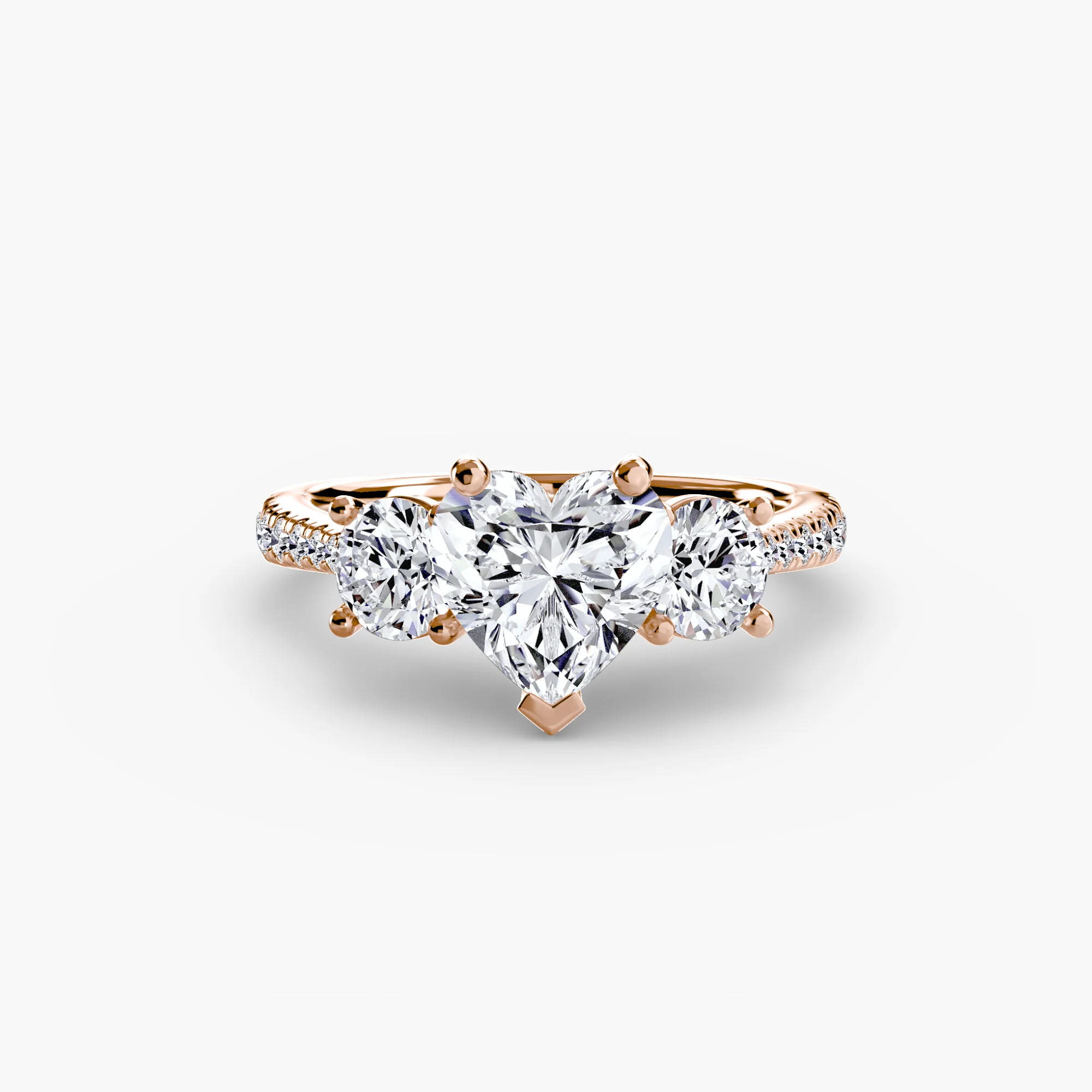 Three-Stone with Pavé Band - Image 88